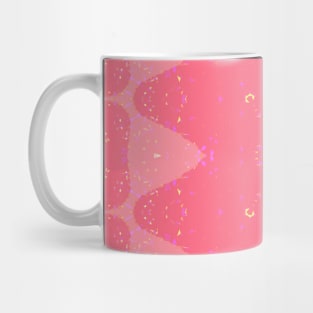 Kaleidoscope Of Greens and Pinks Mug